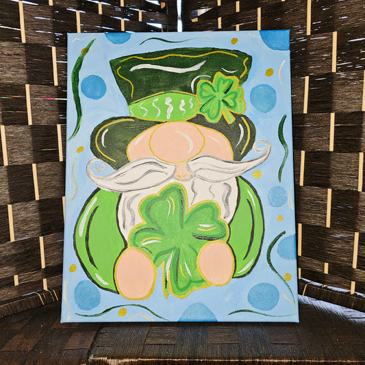 Lucky Shamrock Gnome