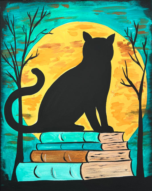 Cat & Moon