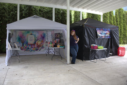 Paint Splatter Room Experience